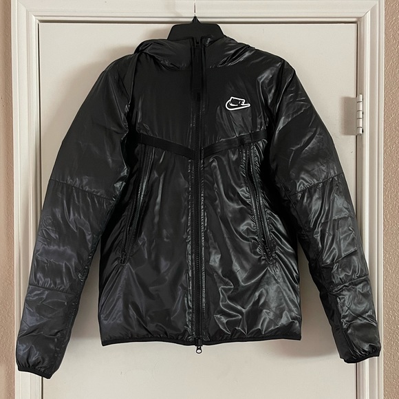 Black Nike Sportswear Windrunner Repel Jacket